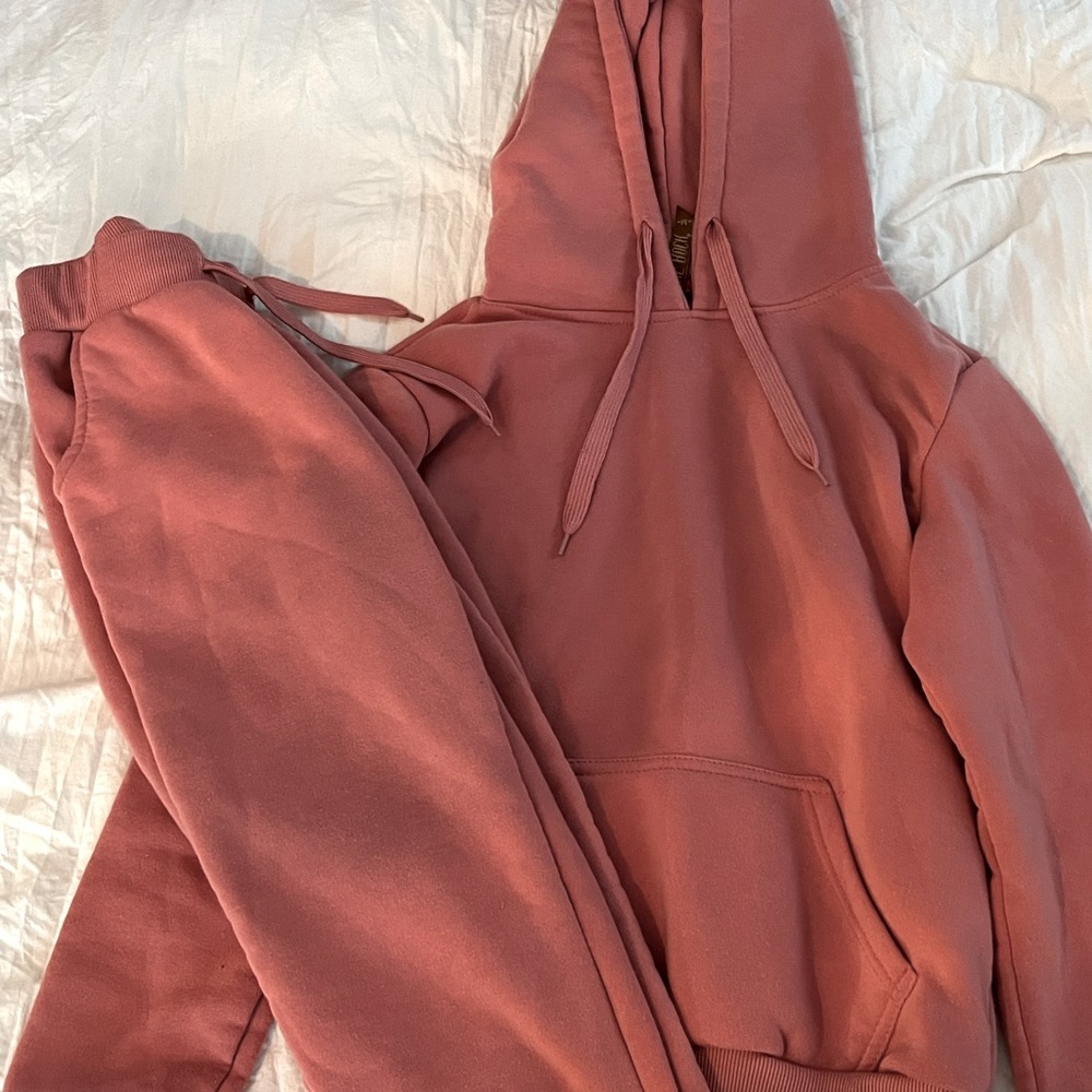 NWOT True Rock Sweatpants Sweatsuit Mauve Joggers Size Medium